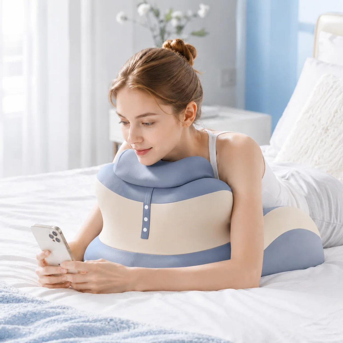 Memory Foam Reading & Support Pillow