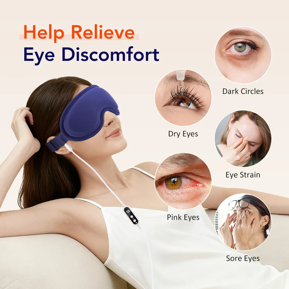 Heated Eye Massager & Relaxation Mask