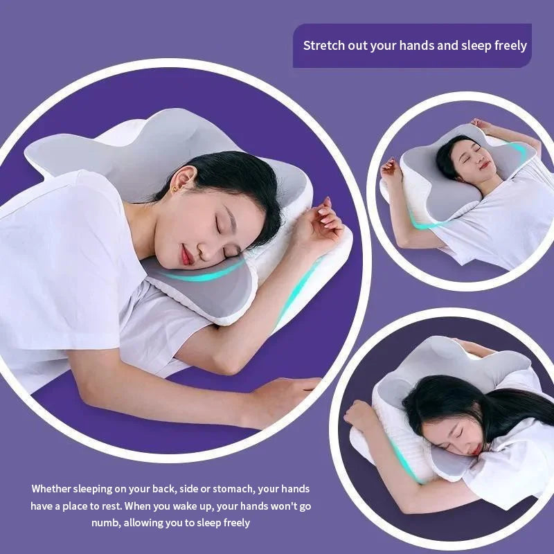 Cervical Memory Foam Neck Pillow