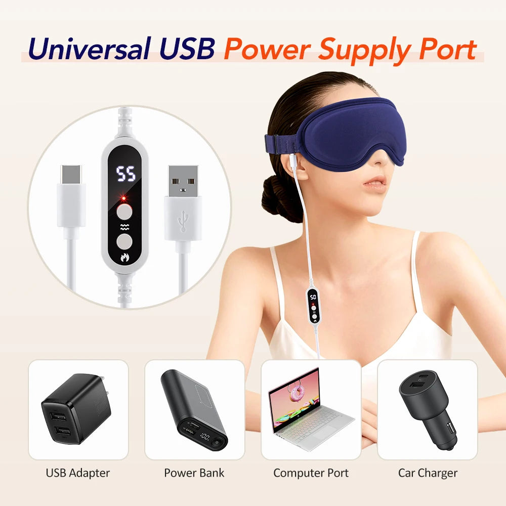 Heated Eye Massager & Relaxation Mask