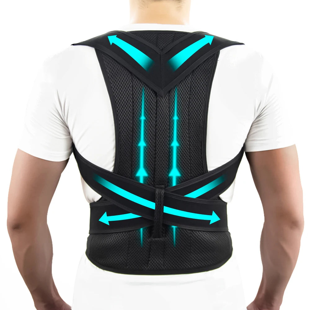 Adjustable Back & Posture Support Brace