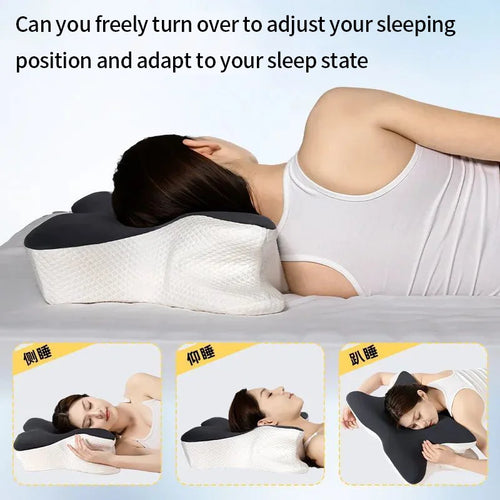Cervical Memory Foam Neck Pillow