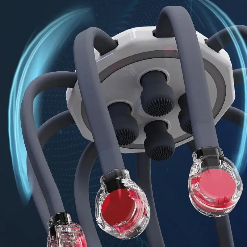 8-Claw Rechargeable Scalp Massager