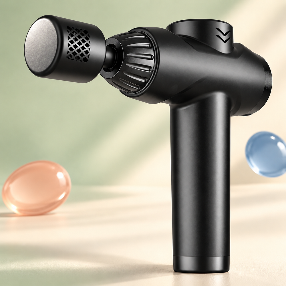 LINGTENG hot and cold massage gun